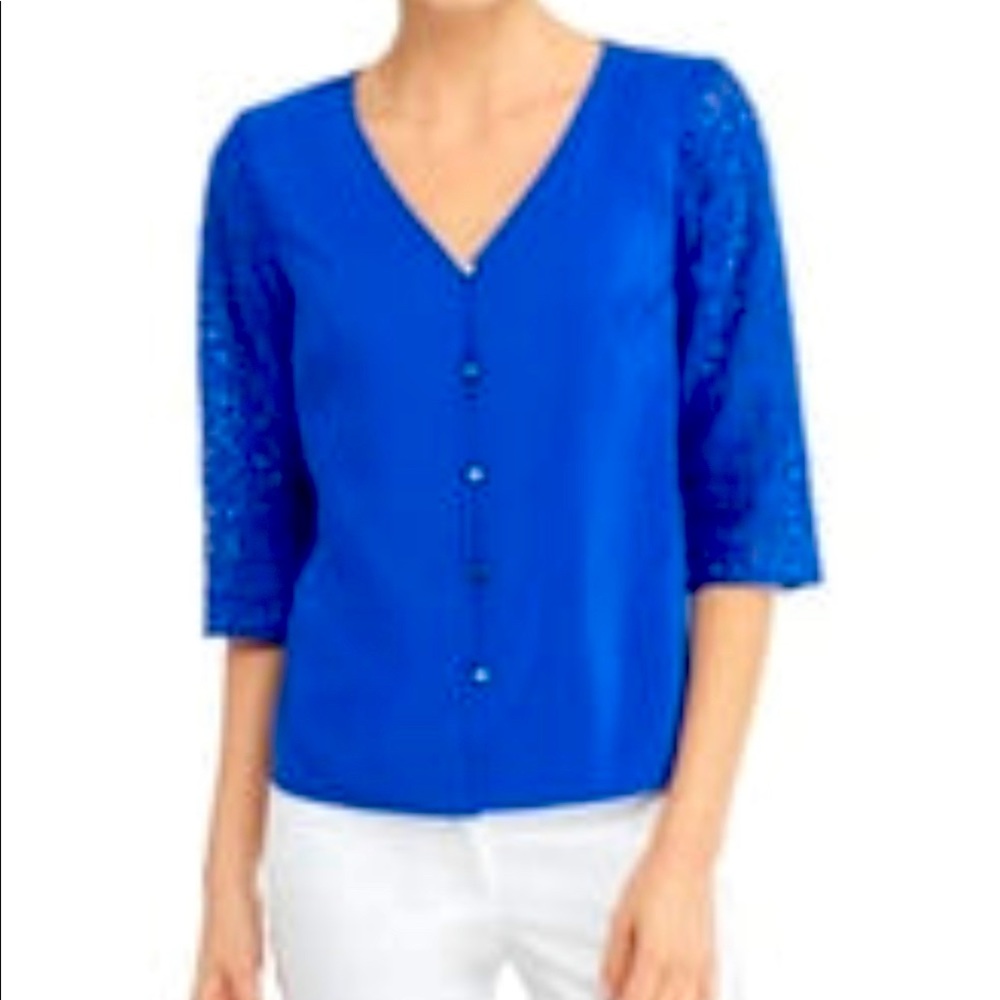 The Limited Blue Top